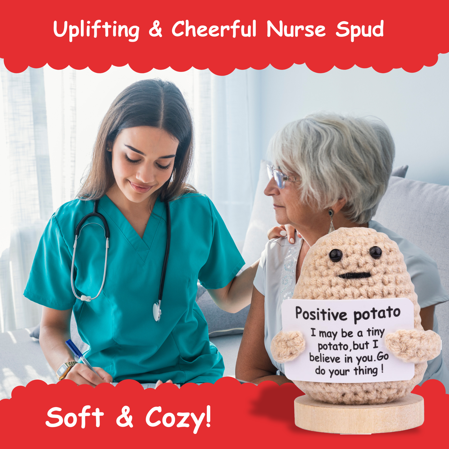 Cheerful Nurse Spud