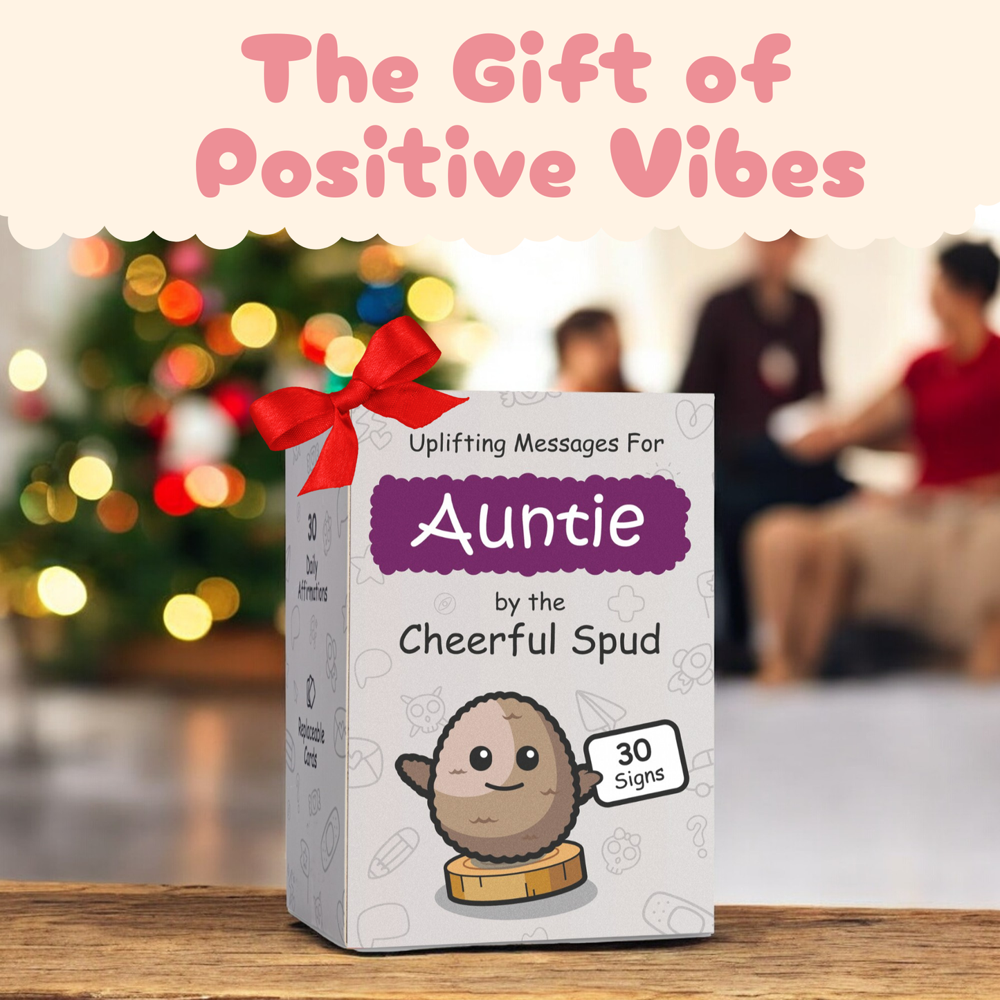 Cheerful Auntie Spud