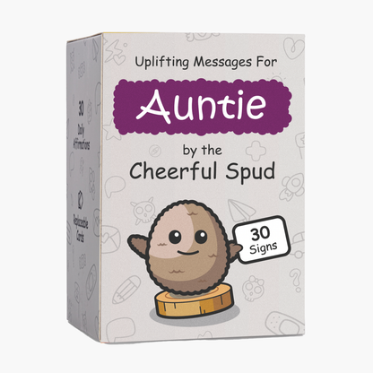 Cheerful Auntie Spud